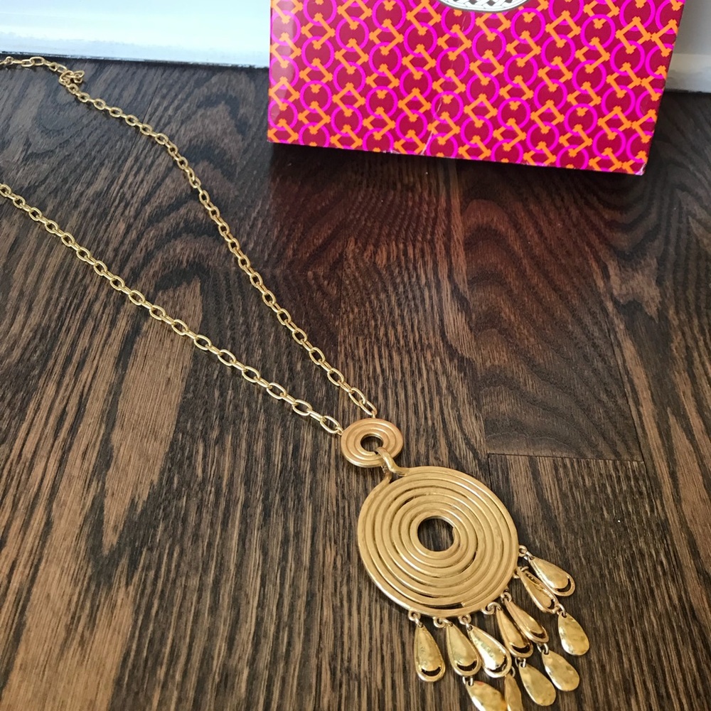 Stella & Dot vintage vermeil pendant!